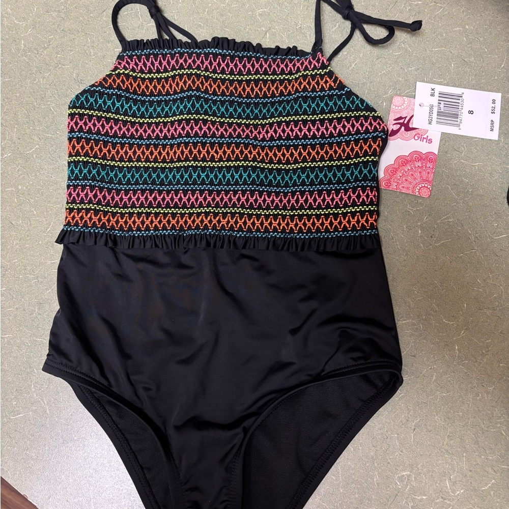 Colorful Patterned Swimsuit